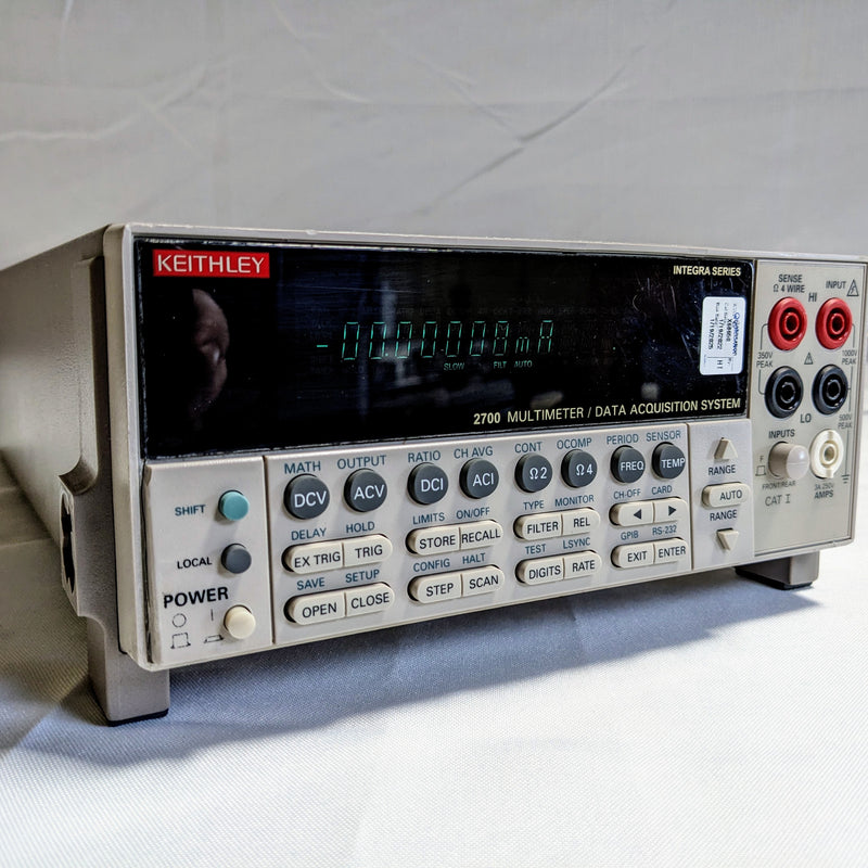 Keithley 2700 Integra Series Multimeter / Data Acquisition System