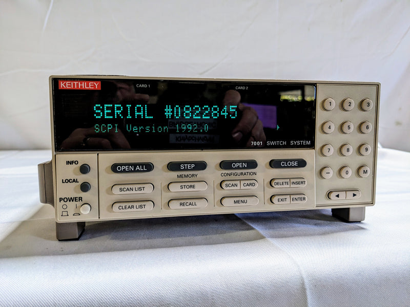 Keithley 7001 Switch System