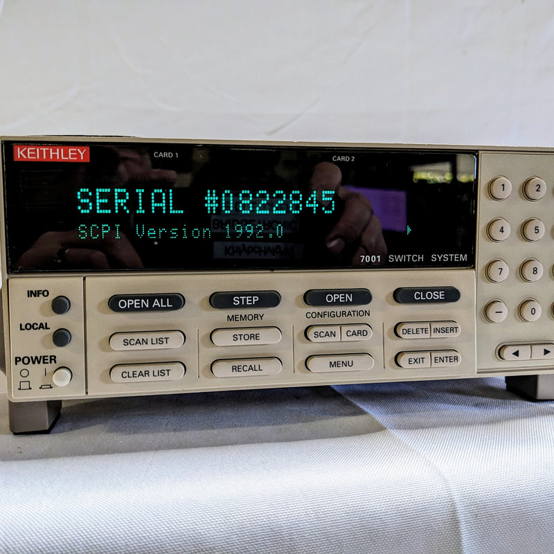 Keithley 7001 Switch System