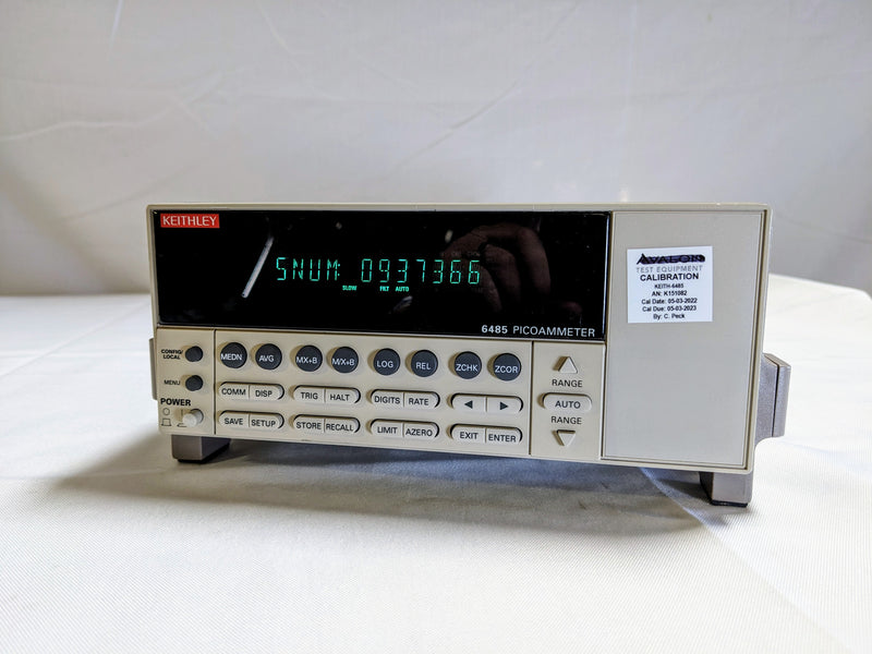 Keithley 6485 Picoammeter