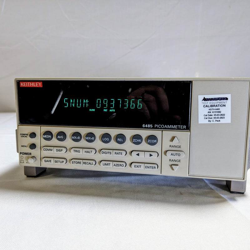 Keithley 6485 Picoammeter