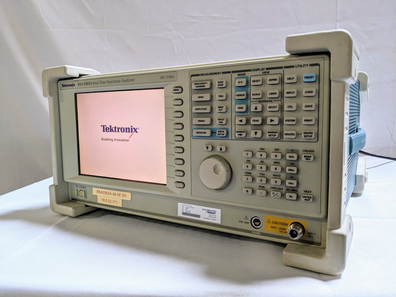 Tektronix RSA 3303 A Real Time Spectrum Analyzer