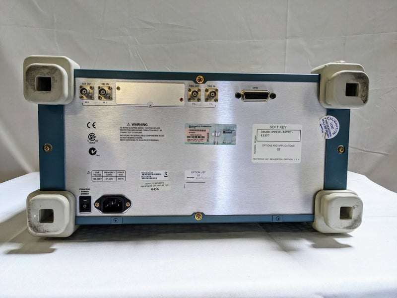 Tektronix RSA 3303 A Real Time Spectrum Analyzer