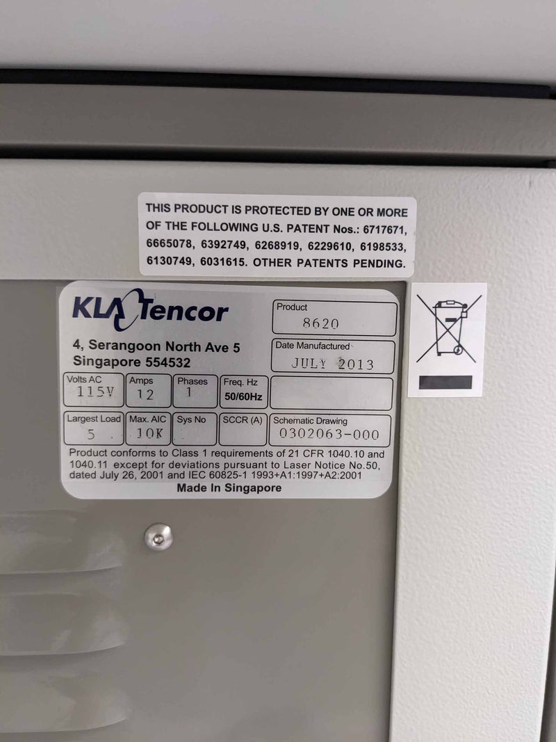 KLA-Tencor Candela 8620 Wafer Inspection System