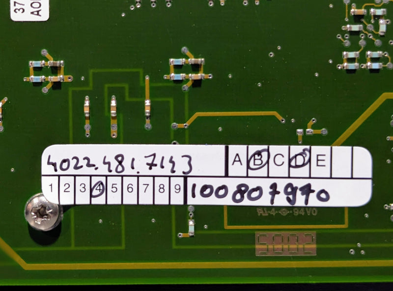 ASML 4022.481.71402 Optic Module