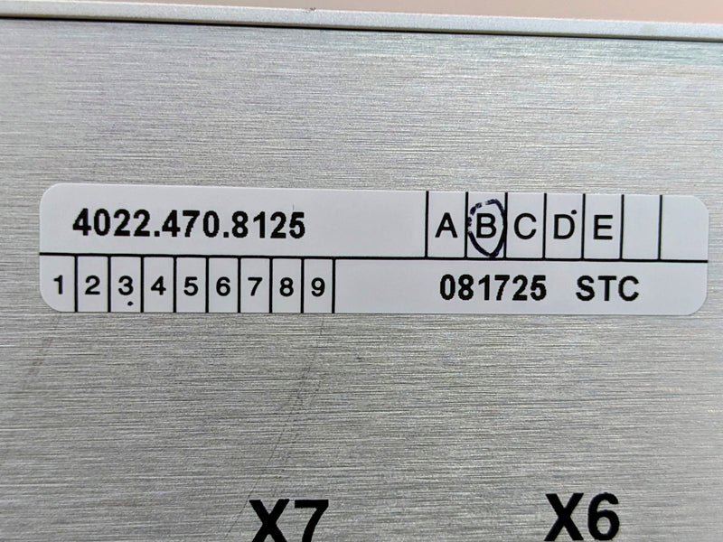 ASML 4022.470.8125 RH Option Supply Rack