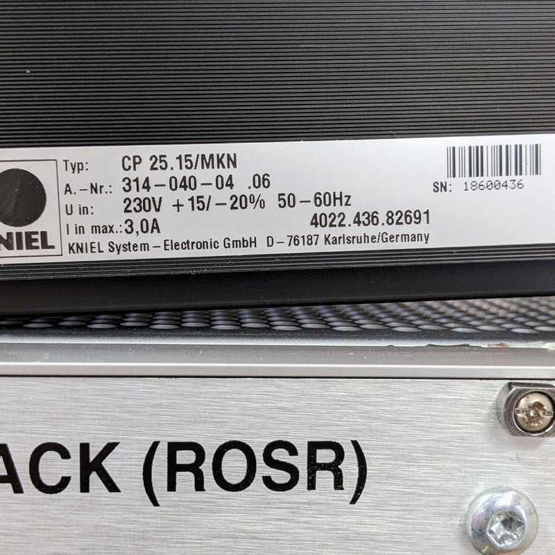 ASML 4022.470.8125 RH Option Supply Rack