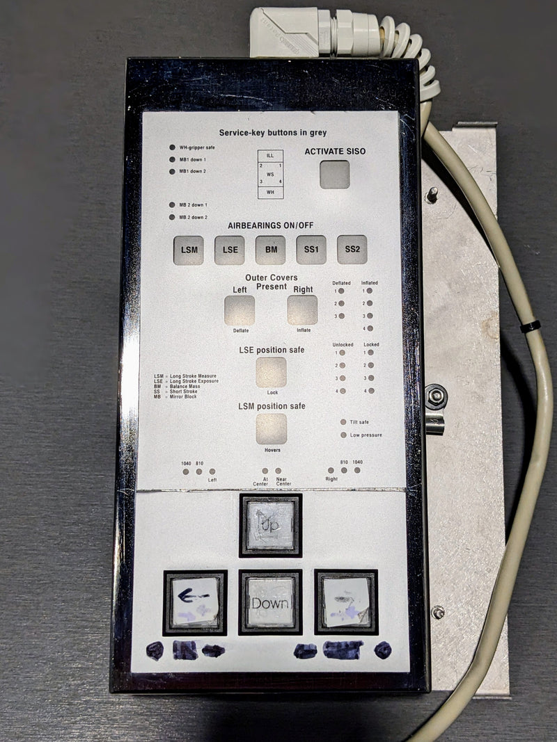 ASML 4022.470.8527 Positioner Control Panel