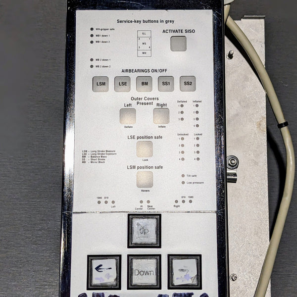 ASML 4022.470.8527 Positioner Control Panel