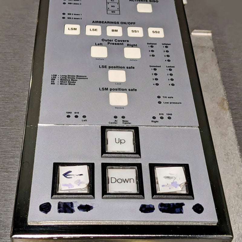 ASML 4022.470.8527 Positioner Control Panel