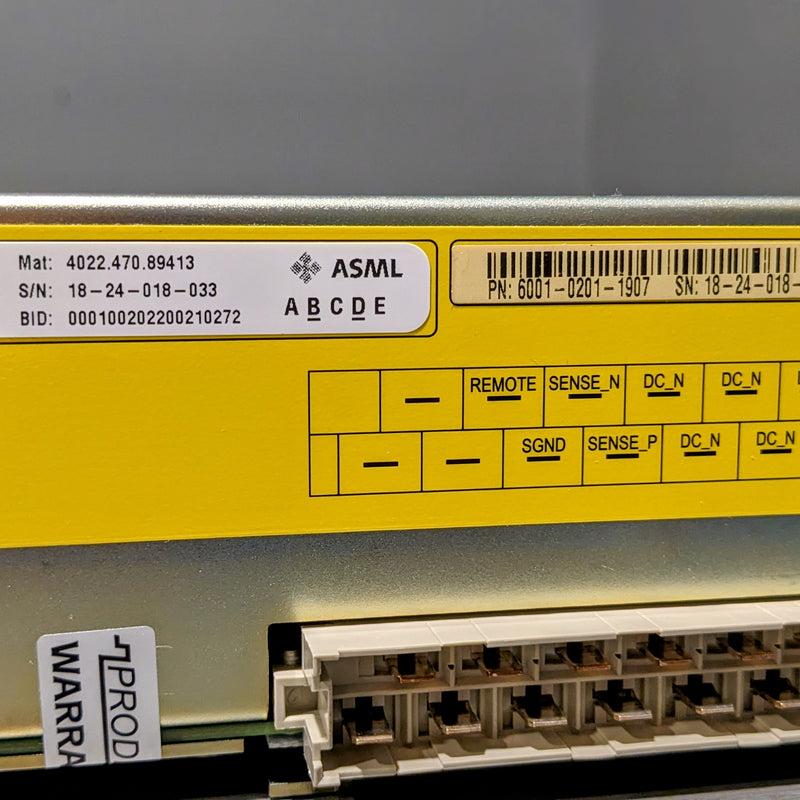 ASML 4022.470.89413 PSDC DC Power Supply