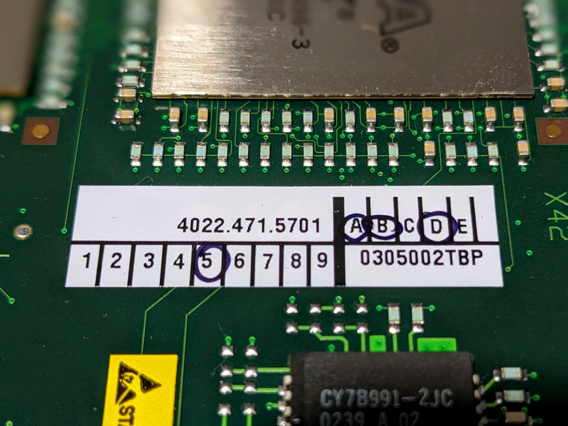 ASML 4022.471.5701 Circuit Board