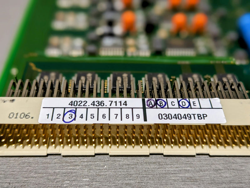 ASML 4022.436.7114 PCB