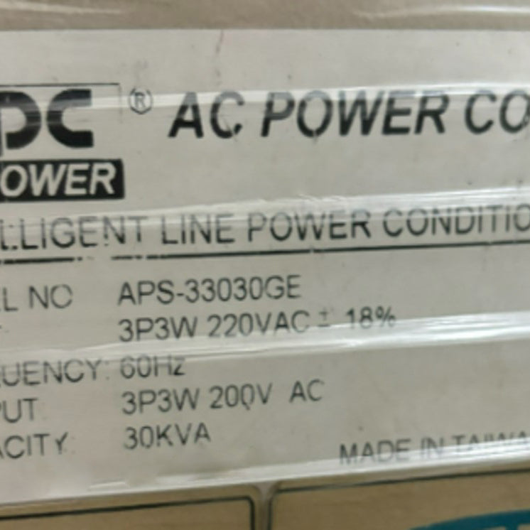 APC APS 33030 GE Voltage Regulator