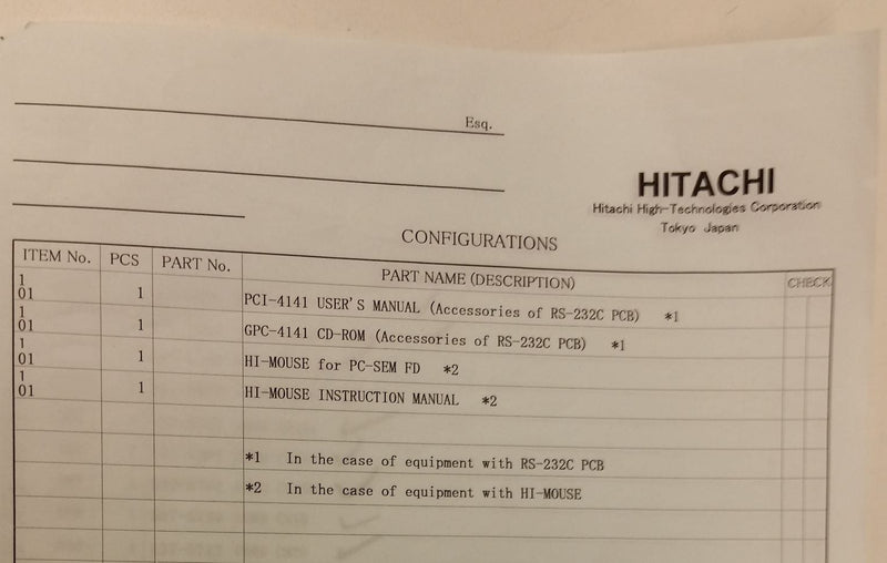 Hitachi S 4700 SEM