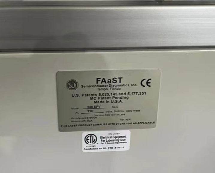 Semiconductor Diagnostics FAaST 330 SPV