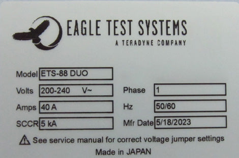 Eagle ETS 88 Duo Tester