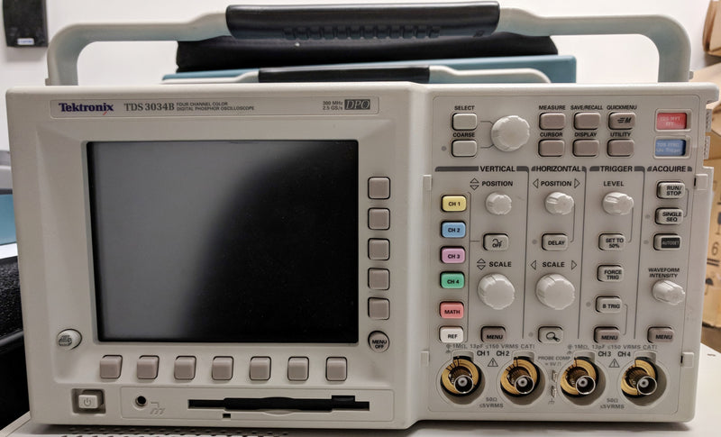 Tektronix TDS 3034 B Four Channel Color Digital Phosphor Oscilloscope