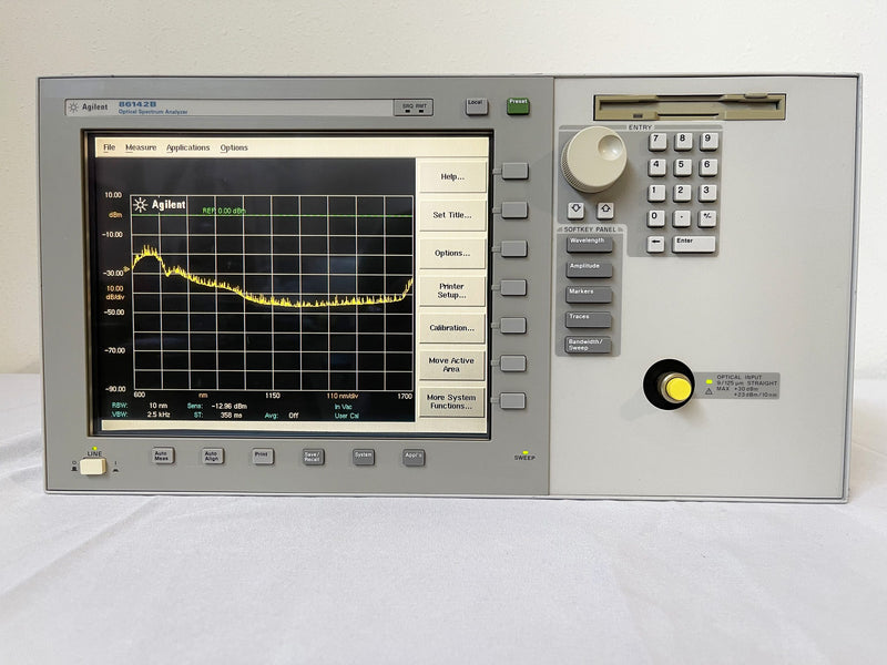 Agilent 86142 B Optical Spectrum Analyzer