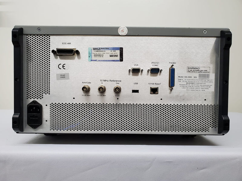 Wavecrest SIA 3000 S Signal Integrity Analyzer