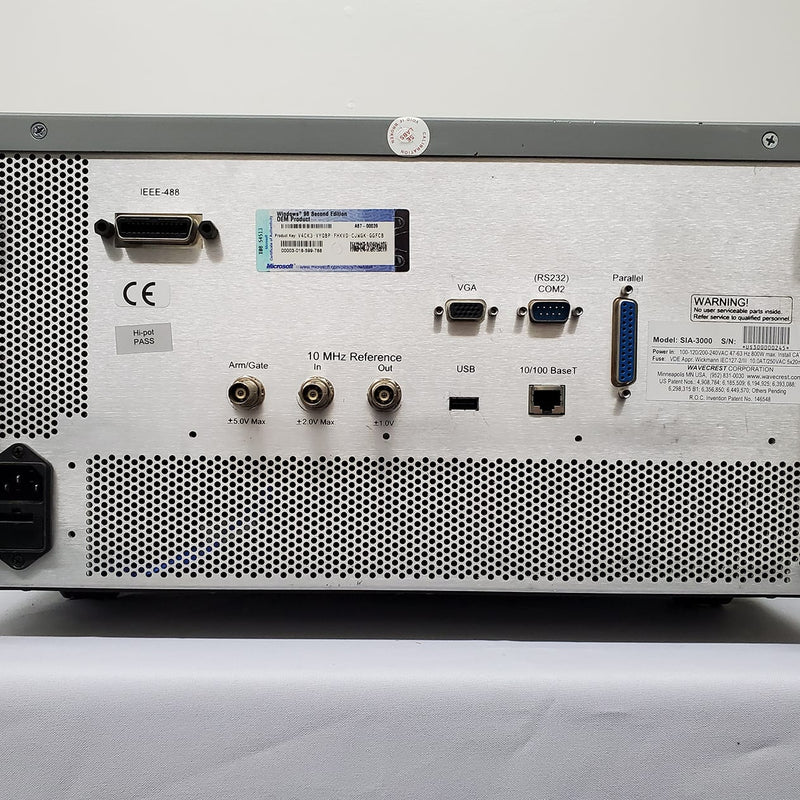 Wavecrest SIA 3000 S Signal Integrity Analyzer