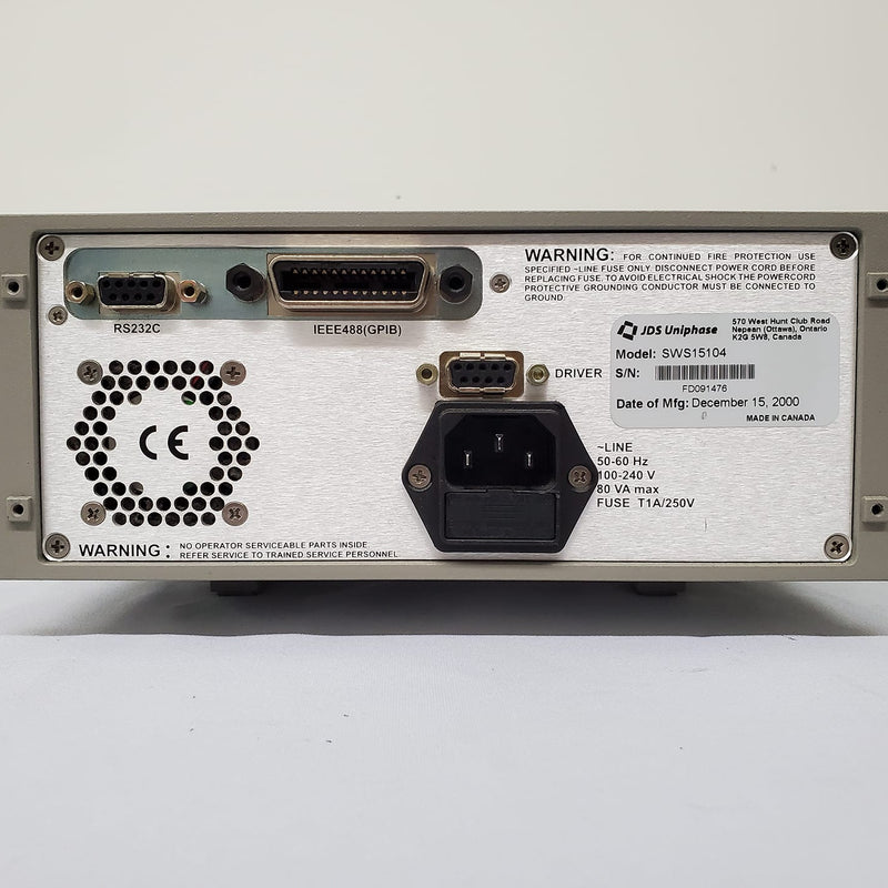 JDSU SWS 15104 C-Band 4-State Polarization Controller