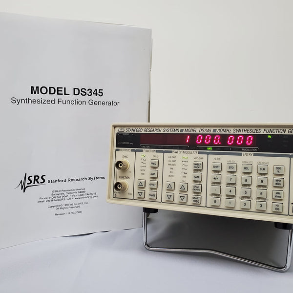 Stanford Research Systems (SRS) DS 345 Synthesizer / Function Generator