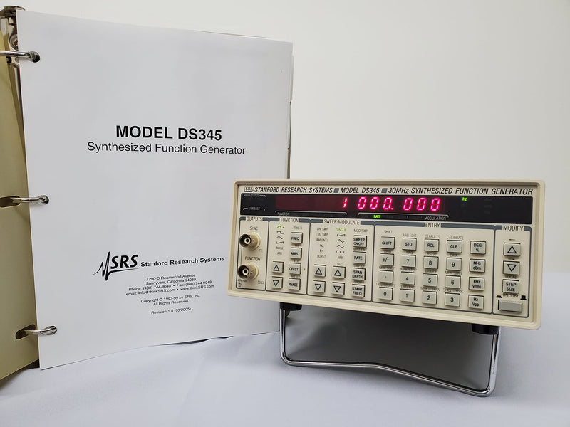 Stanford Research Systems (SRS) DS 345 Synthesizer / Function Generator