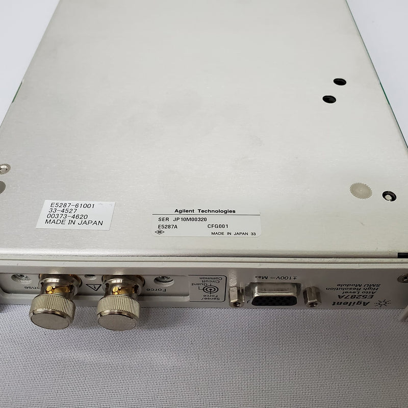 Agilent E 5287 A Atto Level High Resolution SMU Module