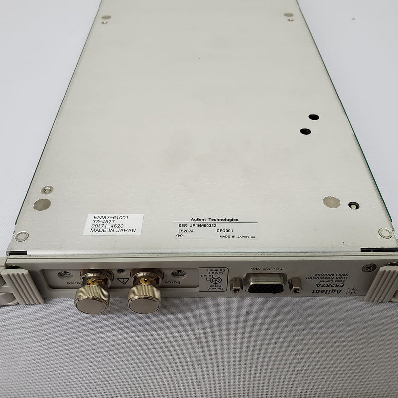 Agilent E 5287 A Atto Level High Resolution SMU Module