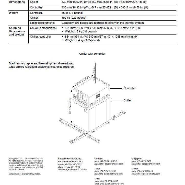 Cascade Summit 12000 AP Probe Station