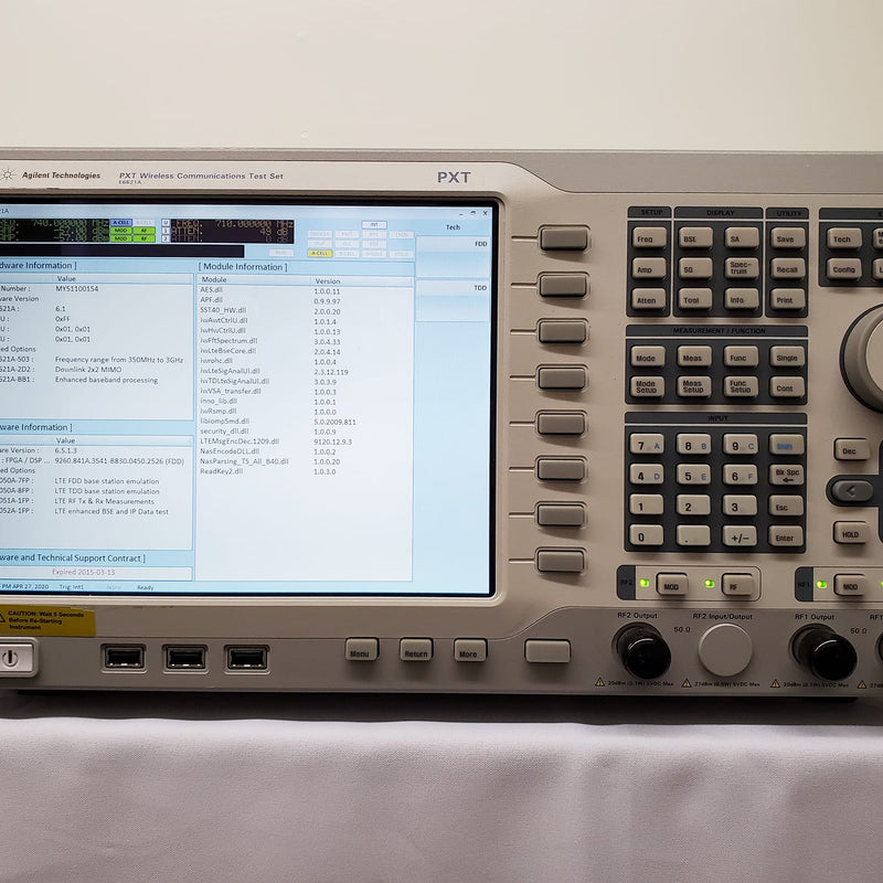 Agilent / Keysight E 6621 A PXT Wireless Communication Test Set