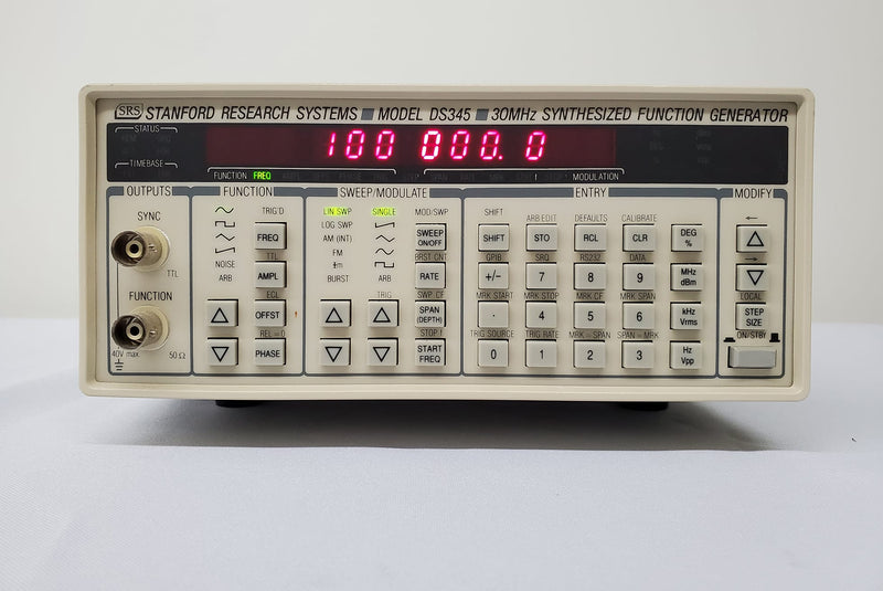 Stanford Research Systems (SRS) DS 345 Synthesizer / Function Generator