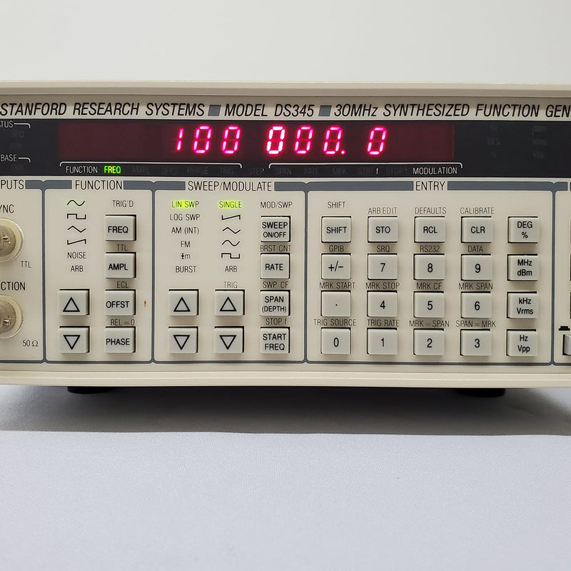 Stanford Research Systems (SRS) DS 345 Synthesizer / Function Generator