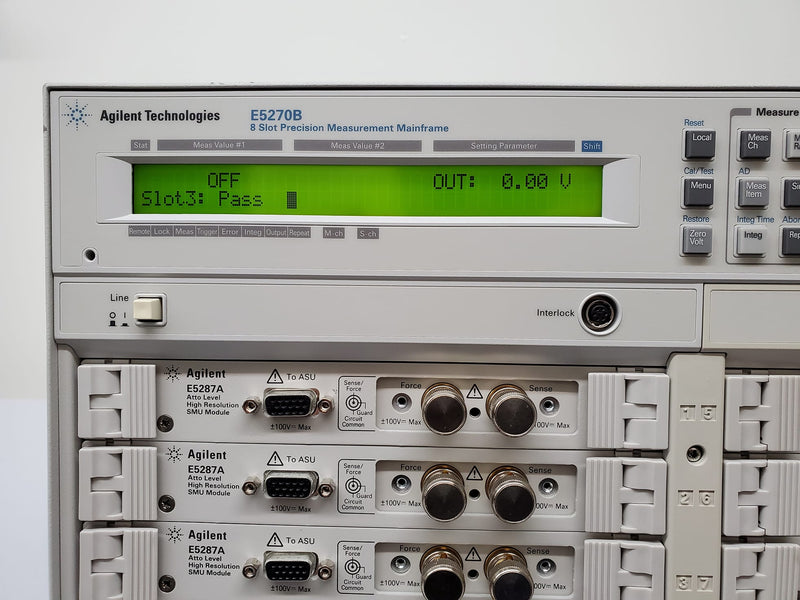 Agilent E 5287 A Atto Level High Resolution SMU Module