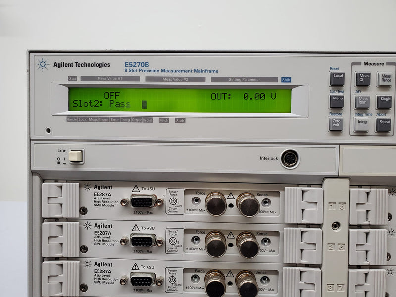 Agilent E 5287 A Atto Level High Resolution SMU Module