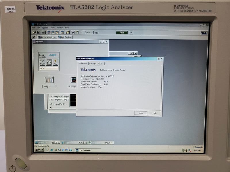 Tektronix TLA 5202 Logic Analyzer