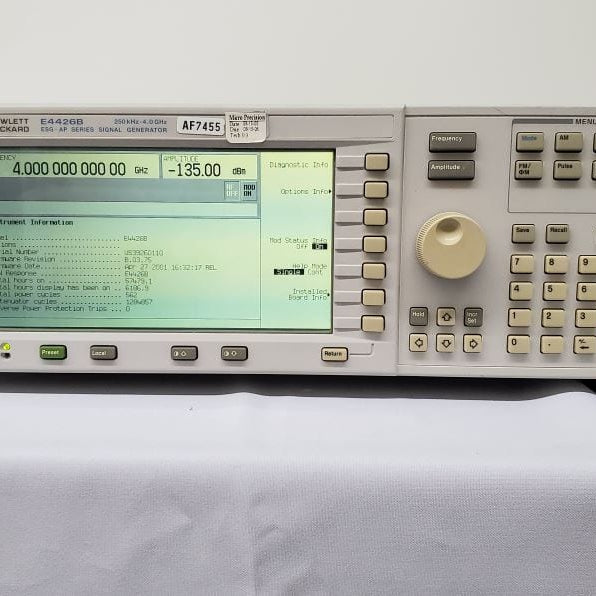 Agilent E 4426 B ESG-AP Series Signal Generator