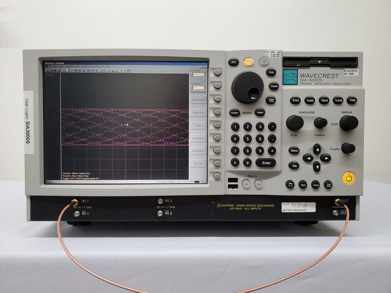 Wavecrest SIA 3000 S Signal Integrity Analyzer