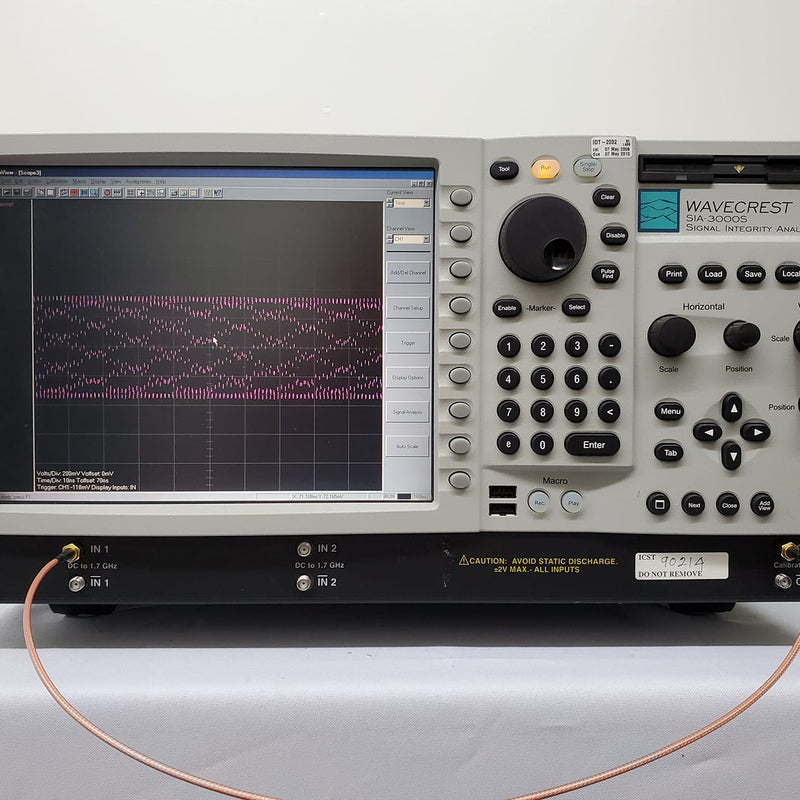 Wavecrest SIA 3000 S Signal Integrity Analyzer