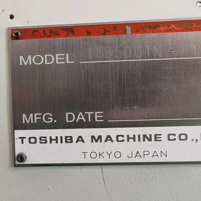 Toshiba IS 850 GT Injection Molding Machine