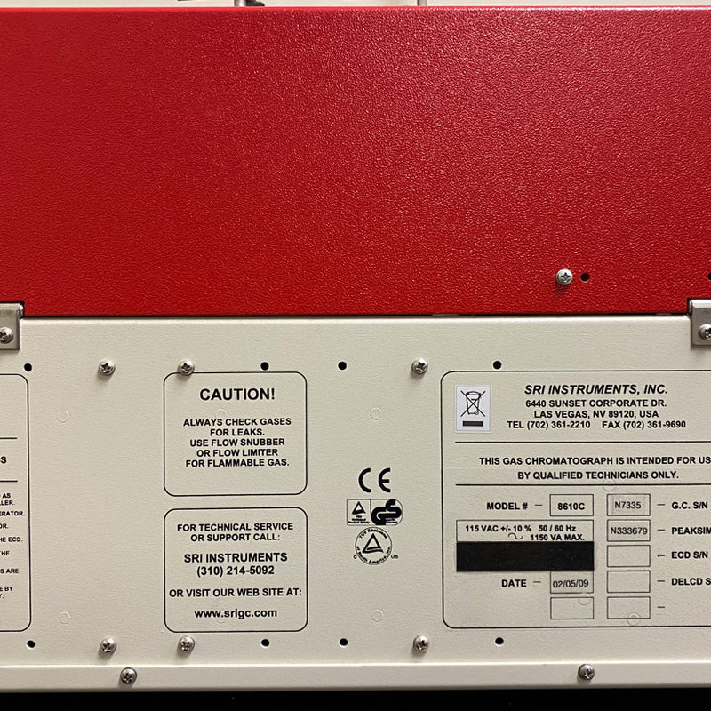 SRI 8610 C Gas Chromatograph (GC)