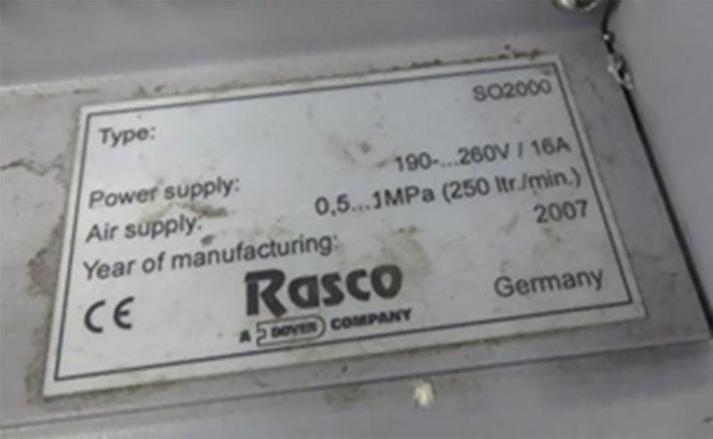 Rasco SO 2000 Handler