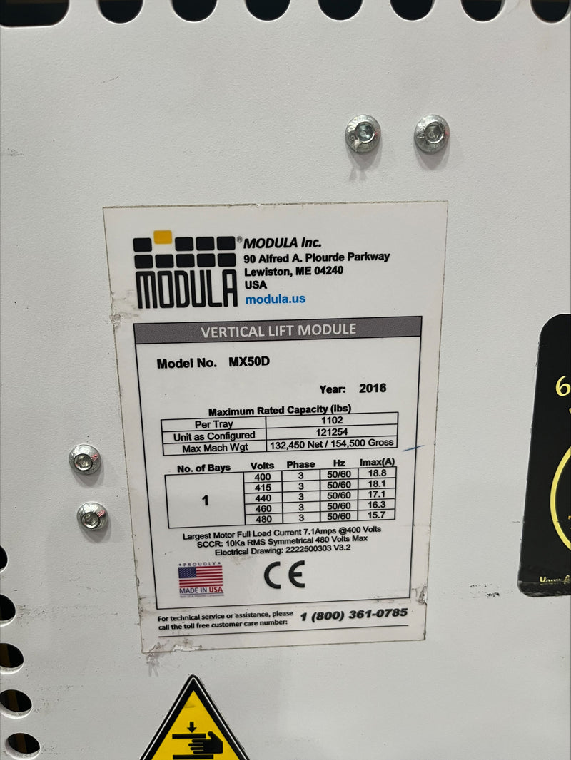 Modula MX 50 D Vertical Storage Unit