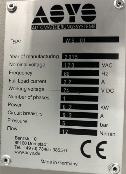 ASYS WS 01 Board Inverter System