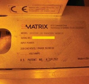 Matrix-System 10, Model 1178-Plasma Stripper-9888 Image 6