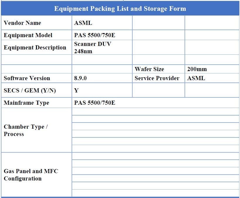 ASML-PAS 5500 / 750 E-Scanner DUV-29543 Image 9