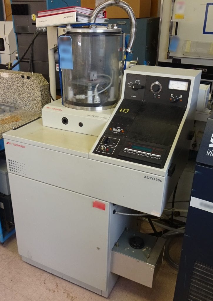 Edwards-Auto 306-Turbo Vacuum Coater-27470 For Sale