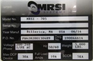 MRSI-705-Die Bonder-40863 Image 35