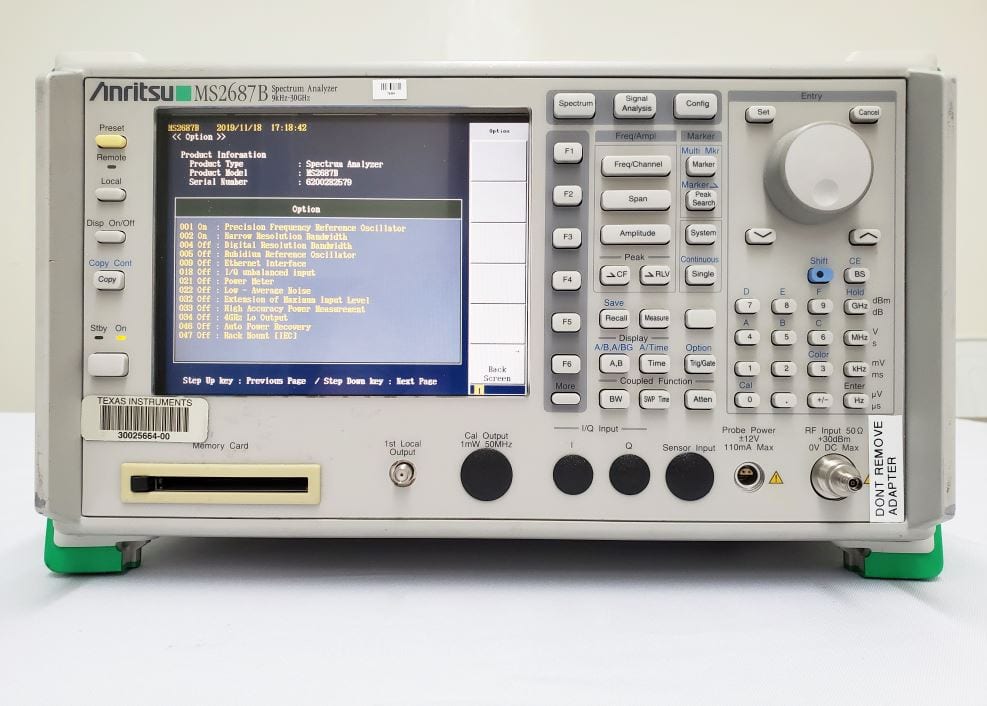 Anritsu-MS 2687 B-Spectrum Analyzer-52044 | Bridge Tronic Global